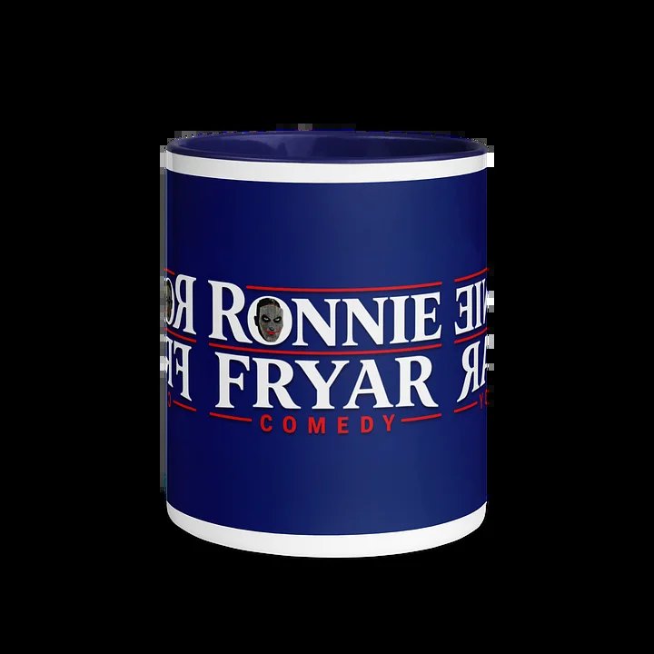 Ronnie Fryar Comedy logo mug